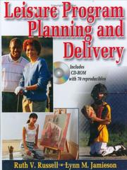 Cover of: Leisure Program Planning and Delivery by Ruth V. Russell