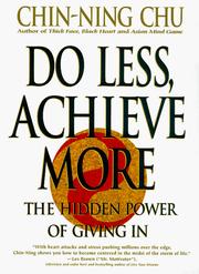 Cover of: Do less, achieve more: discover the hidden power of giving in