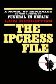 Cover of: The Ipcress File