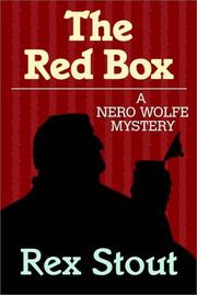 The red box by Rex Stout