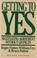 Cover of: Getting to yes