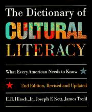 The dictionary of cultural literacy by E. D. Hirsch