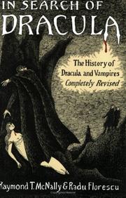 Cover of: In search of Dracula by Raymond T. McNally