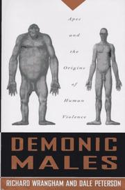 Cover of: Demonic males by Richard W. Wrangham