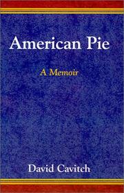 Cover of: American Pie: A Memoir