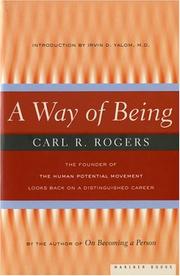 Cover of: A way of being