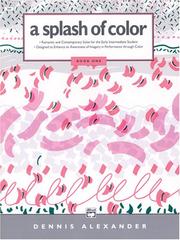 Cover of: A Splash of Color