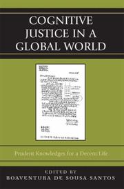 Cognitive justice in a global world : prudent knowledges for a decent life