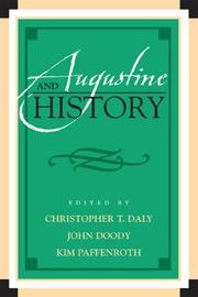 Cover of: Augustine and History