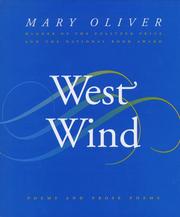 Cover of: West wind: poems and prose poems