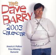 Cover of: The Dave Barry 2003 Block Calendar: America's Pulitzer Prize-Winning Humorist