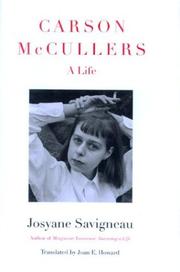 Cover of: Carson McCullers: a life