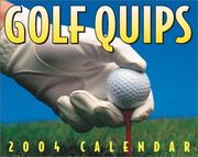 Cover of: Golf Quips 2004 Mini Day-To-Day Calendar | n/a