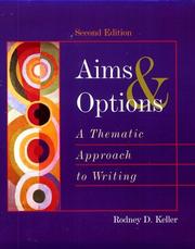 Cover of: Aims and Options by Rodney D. Keller