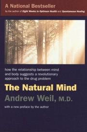 Cover of: The Natural Mind: An Investigation of Drugs and the Higher Consciousness