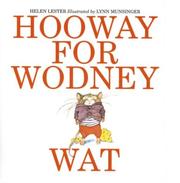 Cover of: Hooway for Wodney Wat