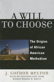 A will to choose : the origins of African American Methodism