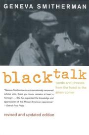 Cover of: Black talk: words and phrases from the hood to the amen corner