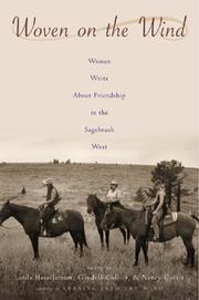 Cover of: Woven on the Wind: Woman Write About Friendship in the Sagebrush West