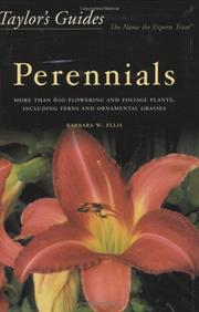 Cover of: Taylor's Guide to Perennials