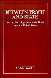 Between profit and state : intermediate organizations in Britain and the United States