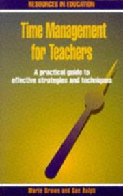 Time management for teachers : a practical guide to effective strategies and techniques