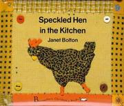 Speckled hen in the kitchen