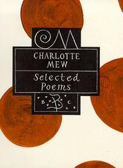 Cover of: Charlotte Mew (Bloomsbury Poetry Classics)