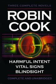 Cover of: Three complete novels by Robin Cook