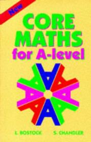 Cover of: Core Maths for A-Level