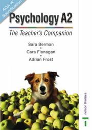 Psychology A2 : the teacher's companion