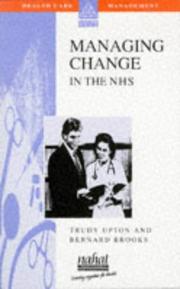 Managing change in the NHS