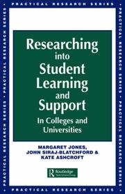 Research into student learning and support in colleges and universities