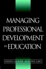 Managing professional deveopment in education : issues in policy and practice