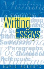 The student's guide to writing essays