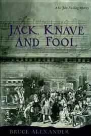 Cover of: Jack, Knave and Fool (Sir John Fielding #5)