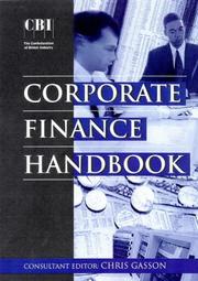Corporate finance handbook