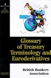 Cover of: Glossary of Treasury Terminology and Euroderivatives