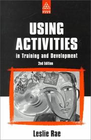 Using activities in training and development