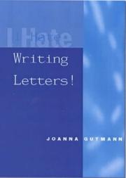 Cover of: I Hate Writing Letters!: A Self-Study Workbook (Self-Study Workbooks)