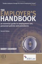 The employer's handbook : an essential guide to employment law, personnel policies and procedures