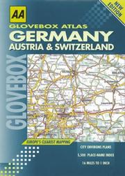 AA glovebox atlas. Germany, Austria & Switzerland