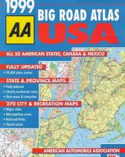 Cover of: Big Road Atlas USA, Canada and Mexico (AA Atlases)