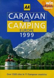 Cover of: Camping and Caravanning in Europe (AA Lifestyle Guides)