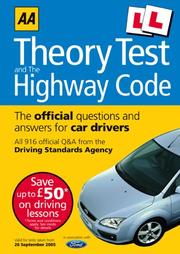 AA theory test and the highway code : the official questions and answers for car drivers