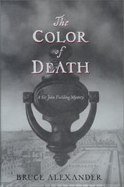 Cover of: The Color of Death (Sir John Fielding #7)