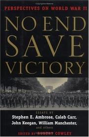 Cover of: No End Save Victory by Various