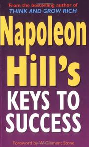 Cover of: Napoleon Hill's Keys to Success