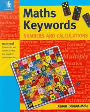 Maths keywords. Numbers and calculations