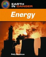 Cover of: Energy (Earth in Danger)